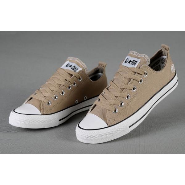 converse basse beige homme