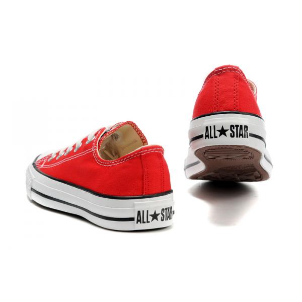 converse basse rouge