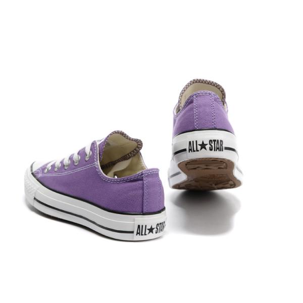 converse basse violet