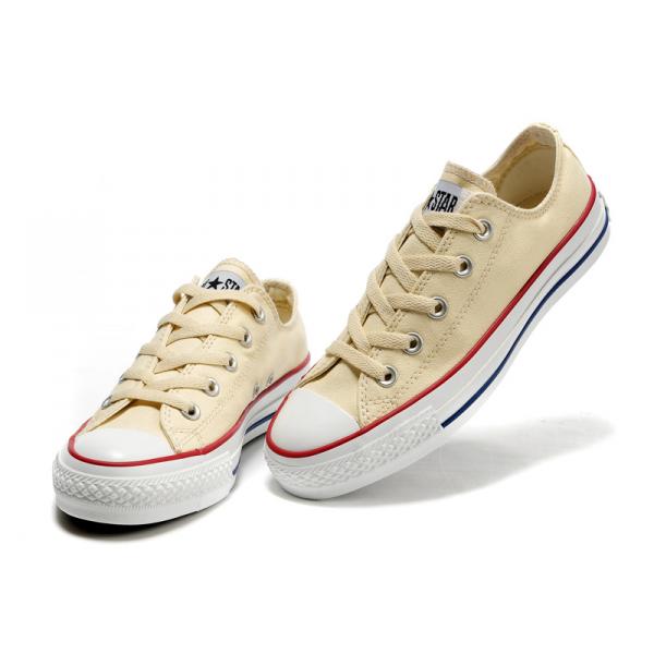 converse basse homme beige