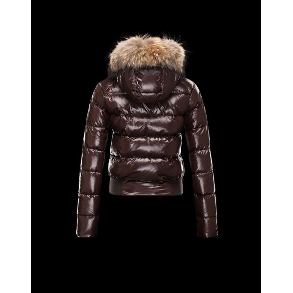 doudoune moncler marron