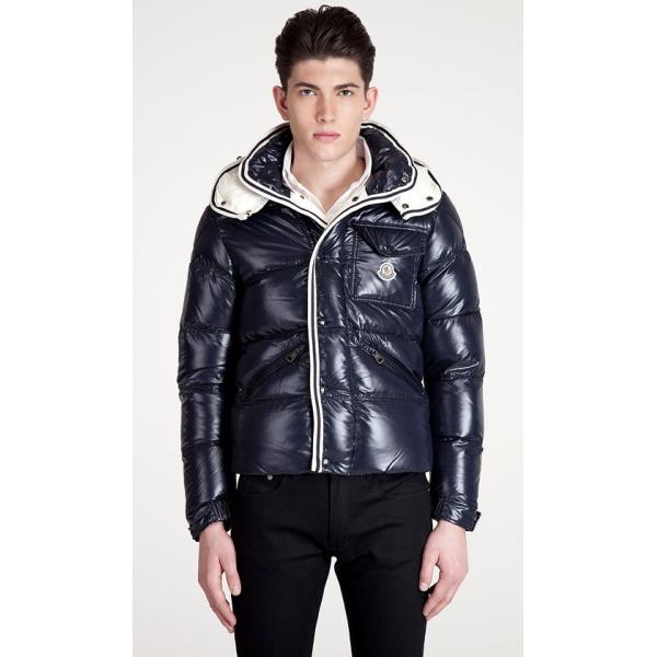 doudoune moncler bleu marine